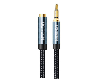 Kabel i złączka UGREEN Kabel adapter przedłużacz AUX mini jack 3,5 mm 2m 6957303846757